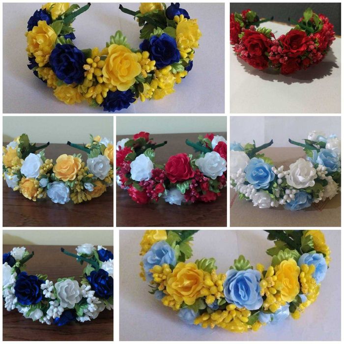 Українські віночки, обручі