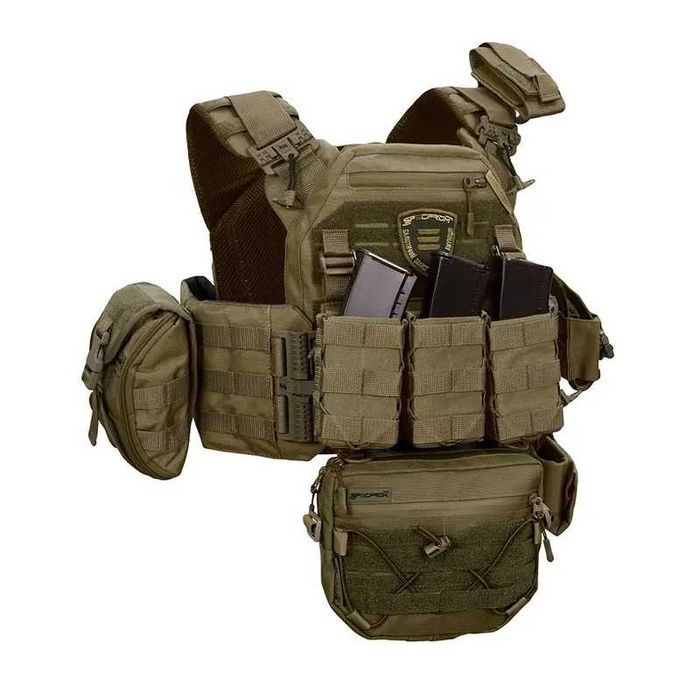Бронежилет 6 класу Warmor gen 3 Max ОЛИВА SPECPROM + балістика