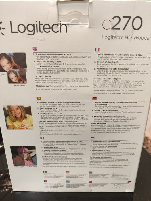 Webcam Logitech c270hd