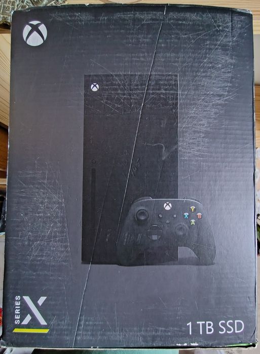 Caixa e Manual - Xbox Series X