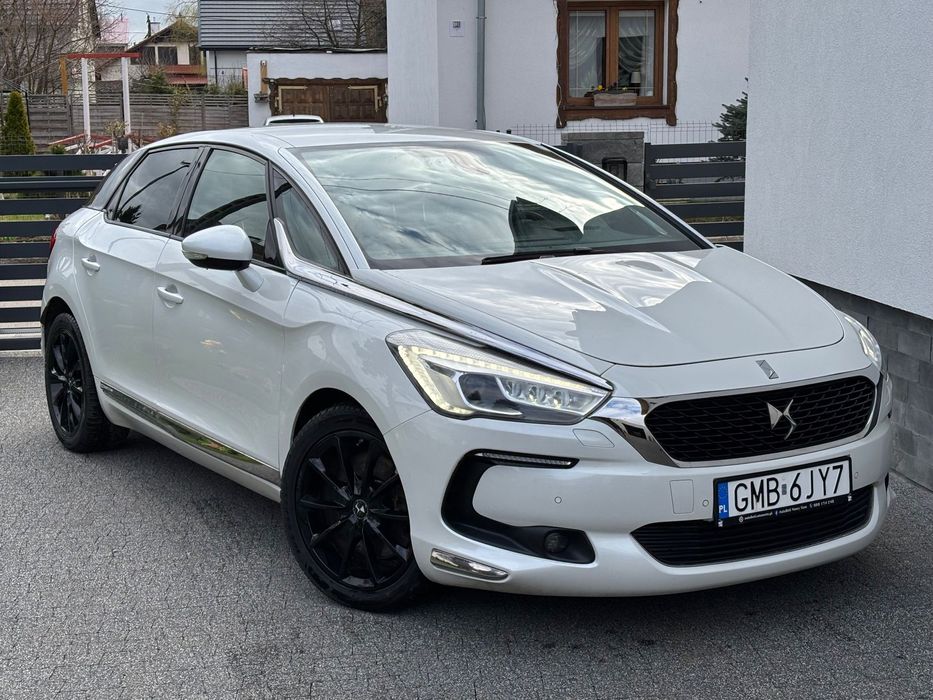 DS Automobiles DS 5 2.0HDI 181KM automat 2015 /fullopcja /serwis /nowy rozrząd /ALU18/LED