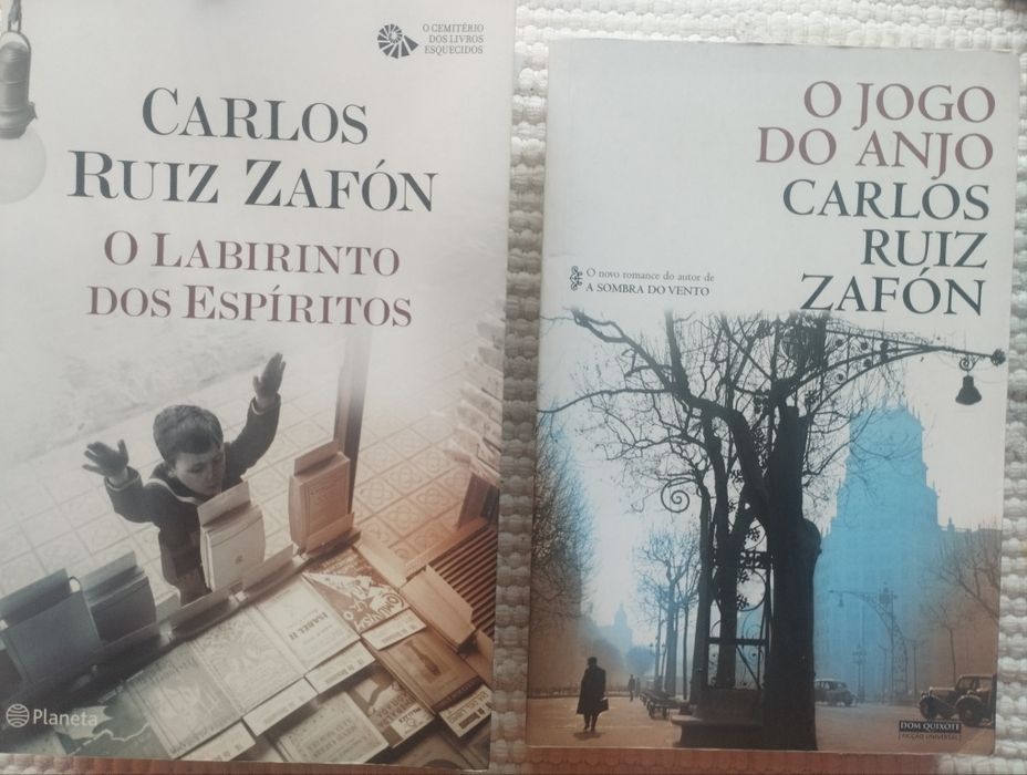 Livros Carlos Ruiz Zafon