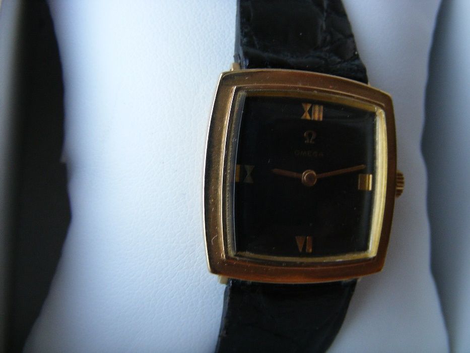 14k Zlota Omega Kostka Mechaniczna !