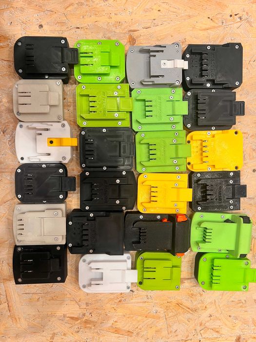 Adaptery baterii do elektronarzędzi Parkside, Makita, Dedra, Dewalt