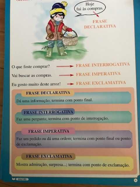 Cartazes Didáticos GAILIVRO - Português - 1 ciclo