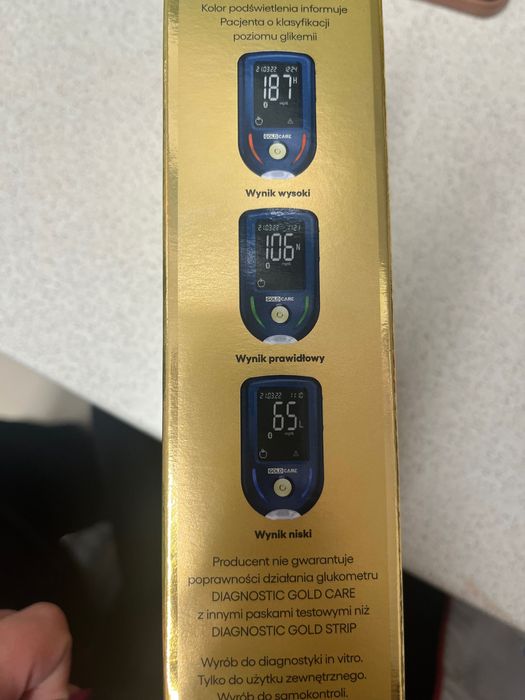 Glukometr Diagnostic Gold Care