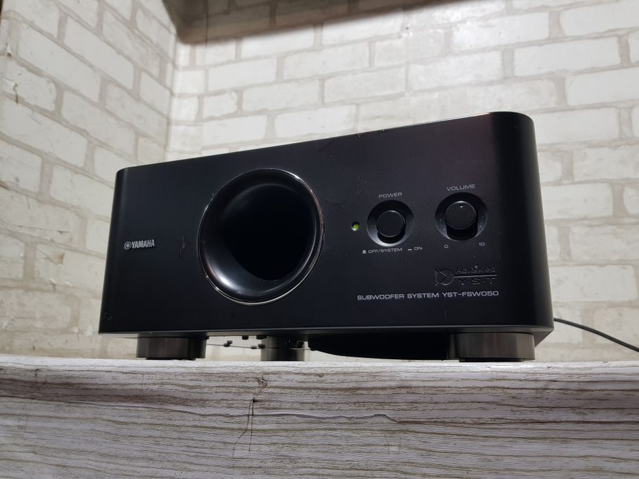 Активний сабвуфер YAMAHA YST-FSW050, потужність 100 Вт, б/у з Німеччини
