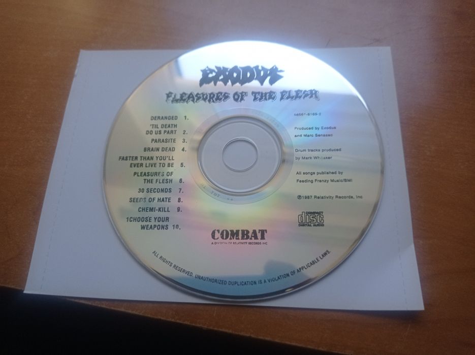 Exodus - Pleasures of The flesh