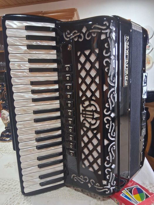 Acordeão Ballone Burini Novo Bom Preço