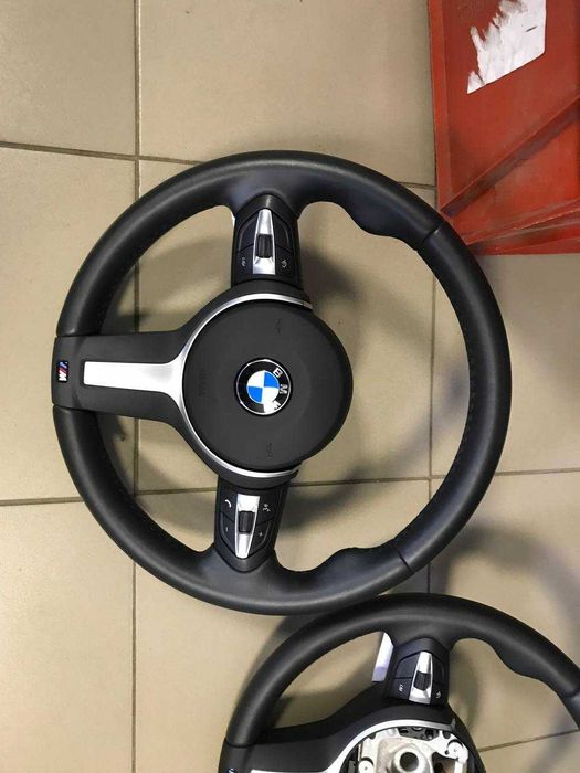 Руль BMW F30 F10 F15 F25 С лепестками  Подогрев Вибро круиз М M Рули