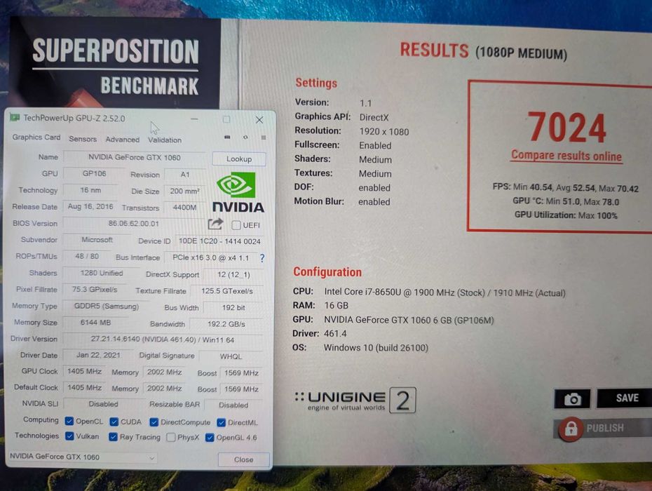 Microsoft Surface Book 2 15/i7-8650u/gtx 1060 6gb/16gb/512m2/win