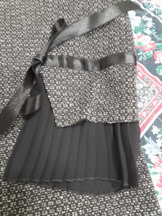 Vestido preto de cerimónia elegante