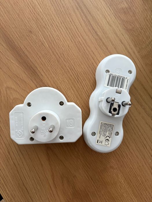 Rozgałęźnik gniazdko wyłącznikiem Trójnik