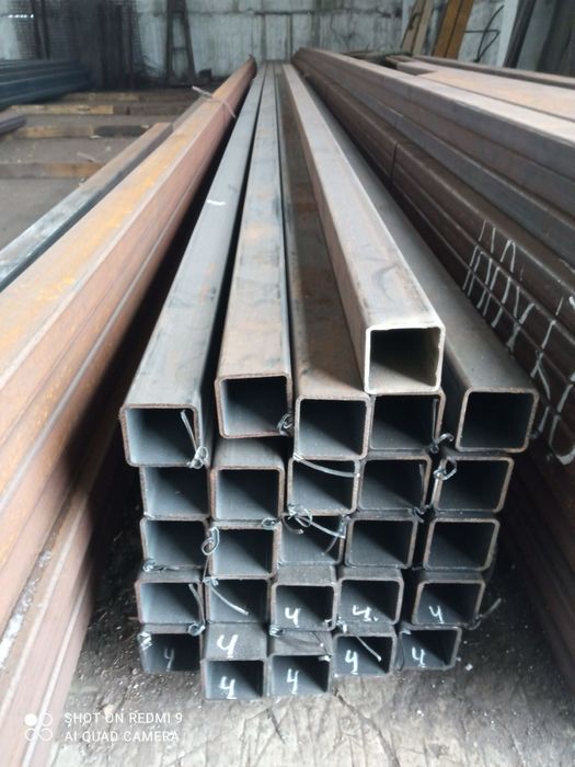 Труба профільна / профильная 15х15х1,2 - 120х120х4,0 метрами / тонами