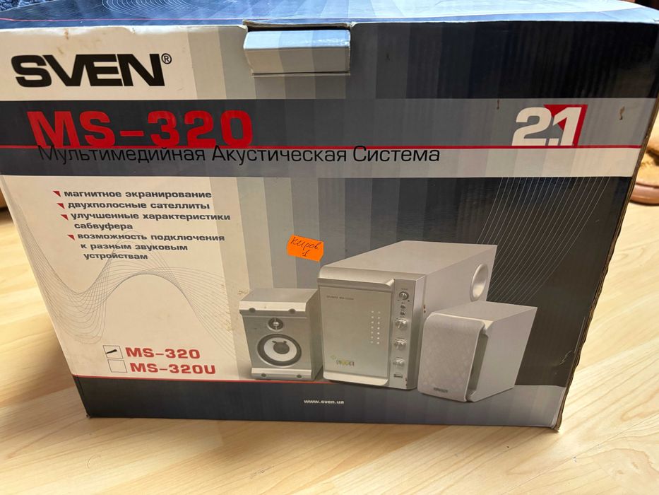 Акустична система Sven MS-320 сабвуфер