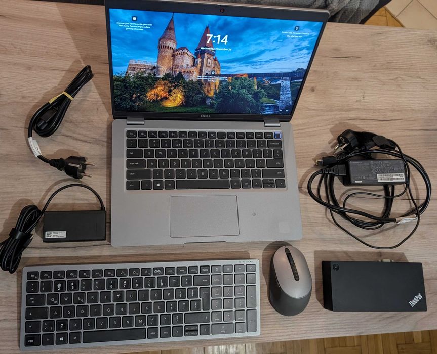 Biznesowy DELL 5420 i5-1135G7 32GB RAM 512SSD NvMe + stacja dokująca!