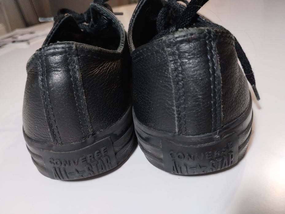Skórzane tenisówki Converse All Star rozmiar 37