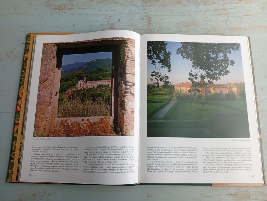 Livro Sintra: A Paisagem e suas Quintas - Ed. Inapa (Capa Dura)