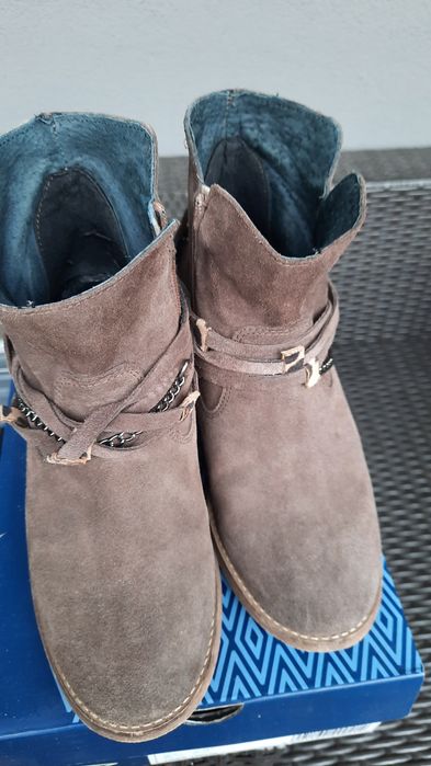 Botki ze skóry rozmiar 36