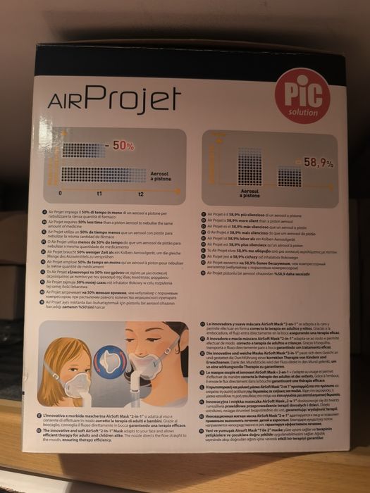Aerosol por ultrassons. PIC air projet.