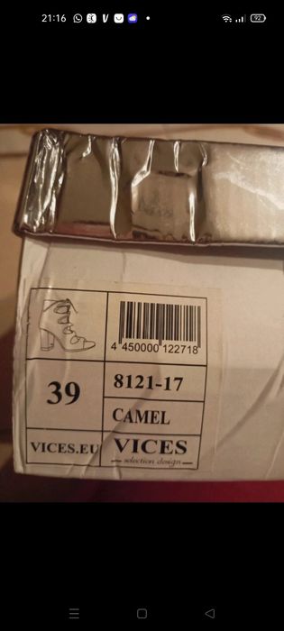 Sandały wiązane Vices