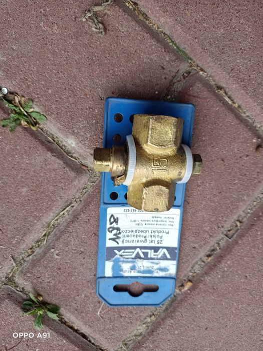 Zawór gazowy mosiężny stożkowy