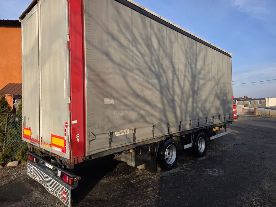 Przyczepa WIELTON  tandem zabudowa WECO