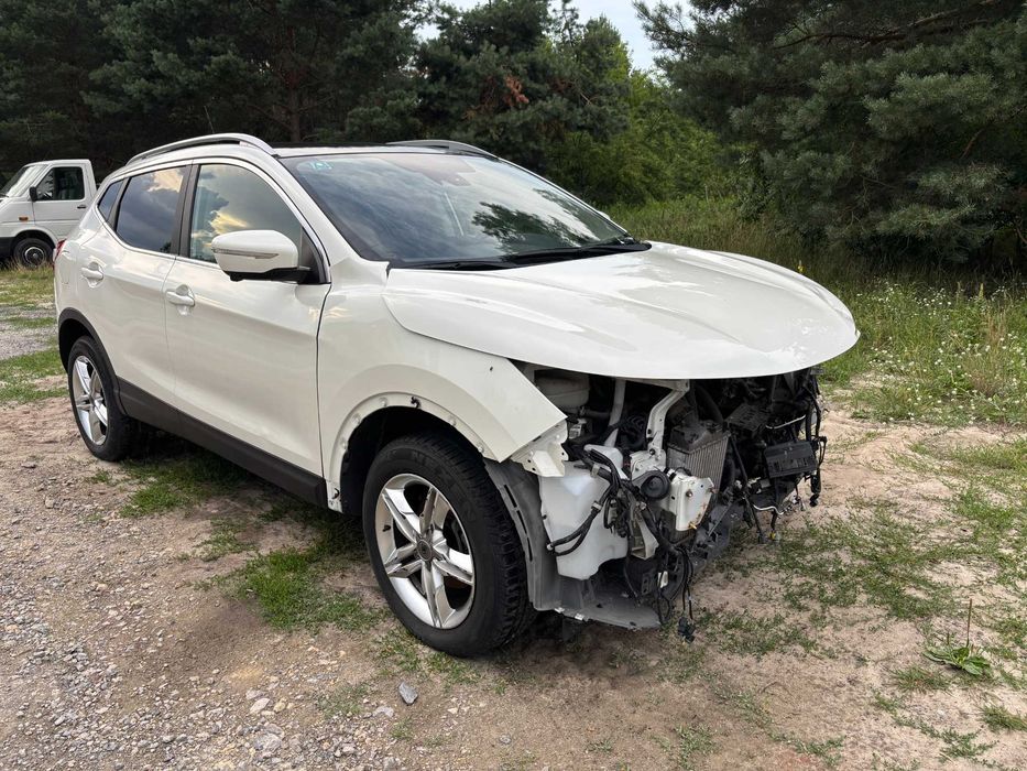 Nissan Qashqai 1.5 dci 110km 2017r 82 tys km Uszkodzony