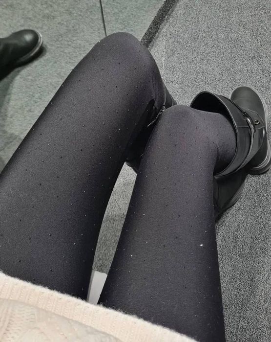 Лосины со стразами