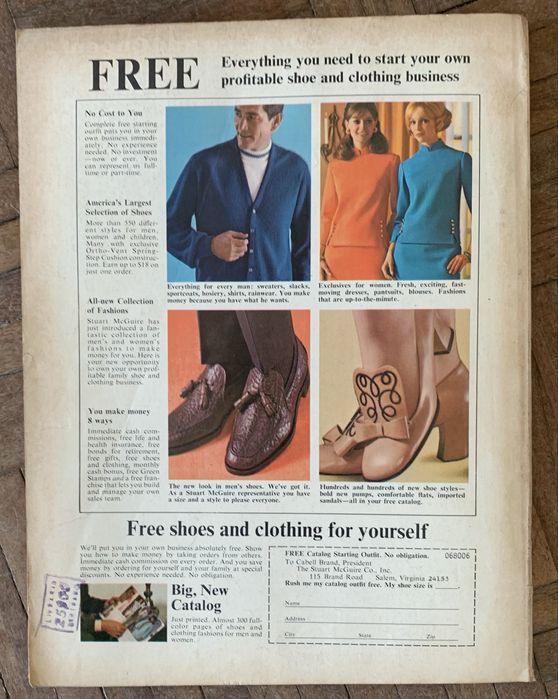 Revista antiga anos 70
