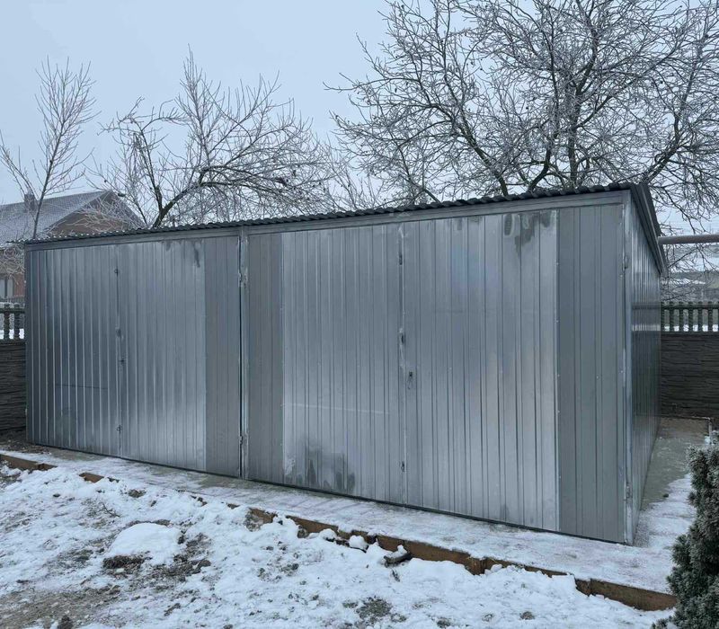 Garaż blaszany 3x5 II gatunek BRZOZÓW