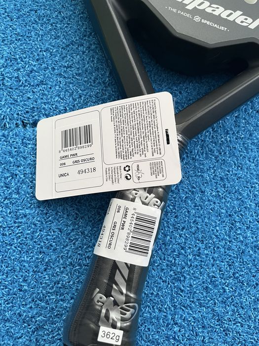Ракетка для паделу Bullpadel Game PWR Pack (racket + bag + grips)