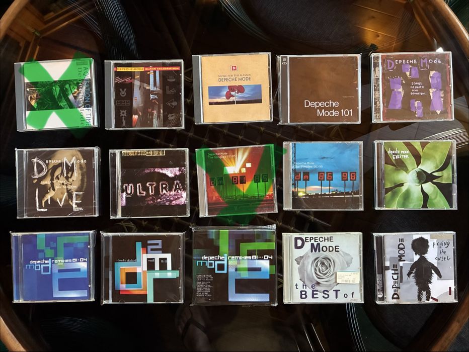 Depeche Mode cd Europe France Germany
