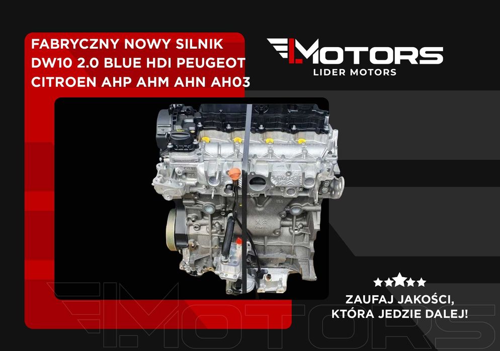 Silnik DW10 2.0 Blue HDI Peugeot Citroen AHP AHM AHN AH03