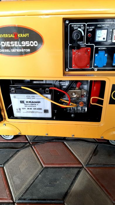 Новий дизельний генератор 1Фазний