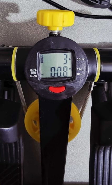 Mini Stepper com LCD e Elásticos como Nova muito Robusta 5.400 Kg