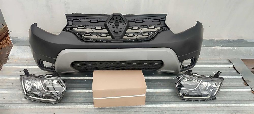 Renault Duster 2 18-23 передний бампер Новый в сборе 620227030R