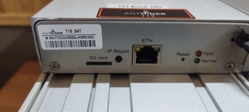 Asic antminer t19 асик майнер