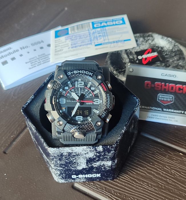 Оригінал Casio G-Shock Mudmaster GG-B100 (5594) Carbon Core Guard