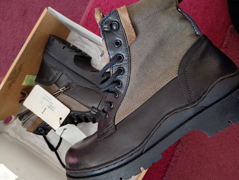 Kozaki skórzane Pepe Jeans.