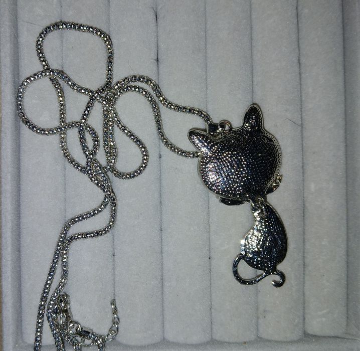 Кулон "кошечка". с цепочкой.