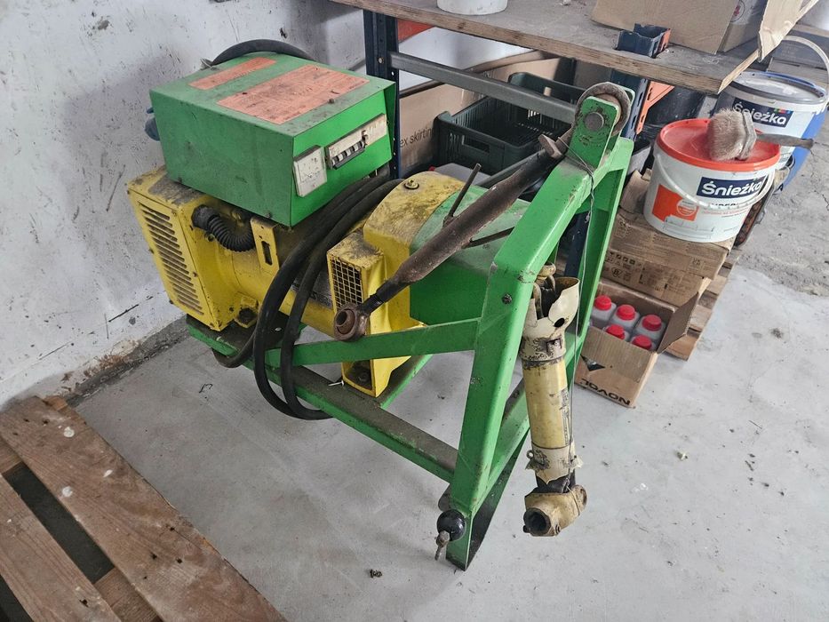 AGREGAT prądotwórczy 33KWA na WOM do ciągnika