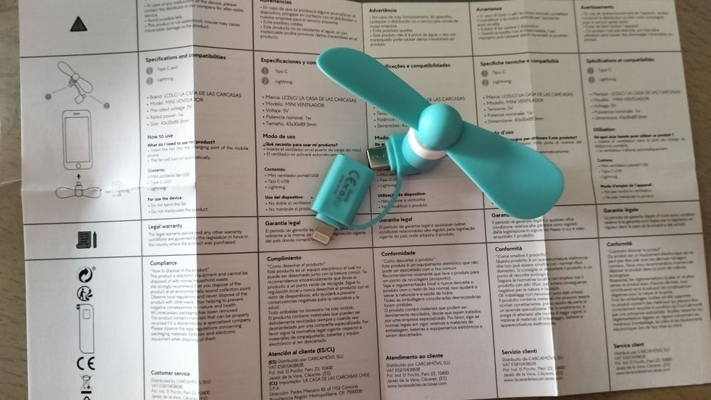 Mini  ventilador