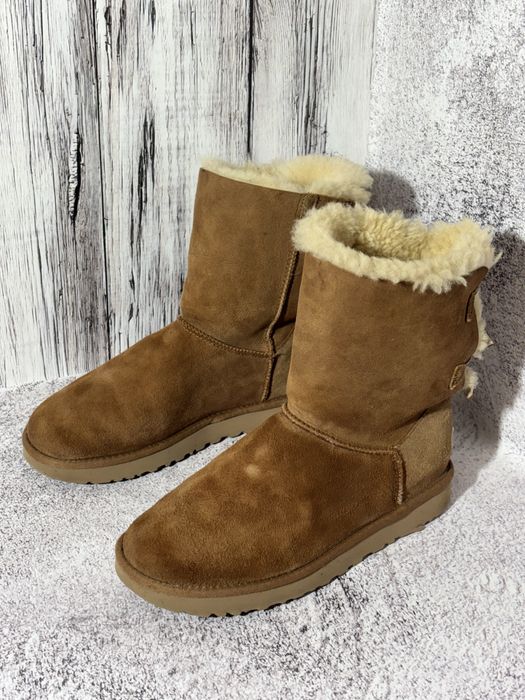 Женские Ботинки UGG Australia Bailey Bow Chestnut Оригинал