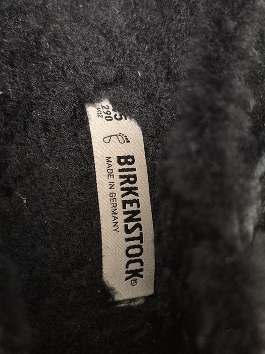 Оригінальні тапки Birkenstock Arizona Suede Shearling Black 45(29)