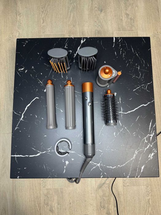 Стайлер Airwrap HS05 Complete Long, 6 насадок, Nickel/Copper