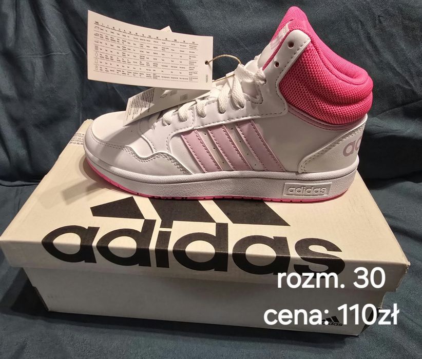 Buty damskie Adidas, dziecięce nowe