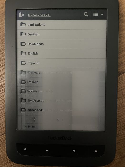 Електронна книга Pocketbook 624 під відновлення