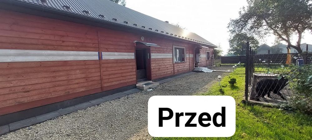Malowanie dachów i elewacji / naprawy
