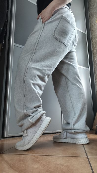 Glenn Martens x H&M | Spodnie Dresowe Baggy Barrel Fit | Rozmiar M | NOWE